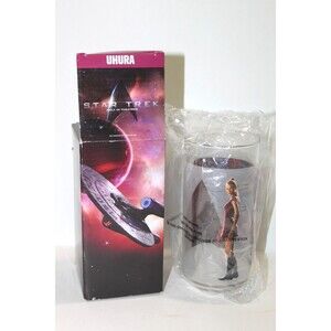 Paramount Pictures Star Trek Movie Uhura Collectible Glass Made in USA 2008